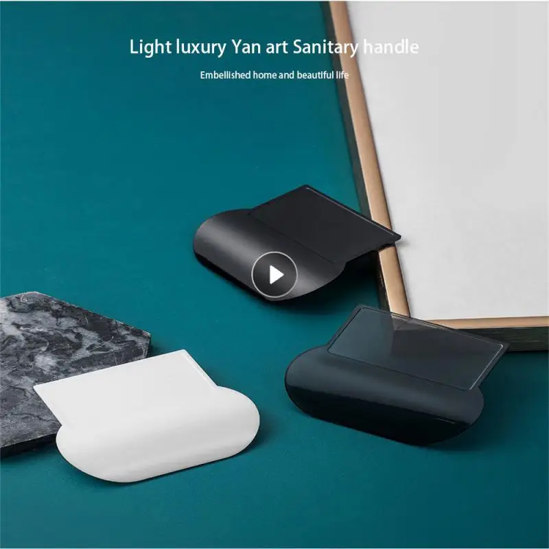 Toilet Lid Lifting Tool Fashion Light Luxury Strong Applicability Opp Bag Rectangle Toilet Seat Cover Retainer Flipper Handle Pc