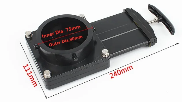 Campers Trailer Accessories 3-Inch RV Waste Valve Flange Valve