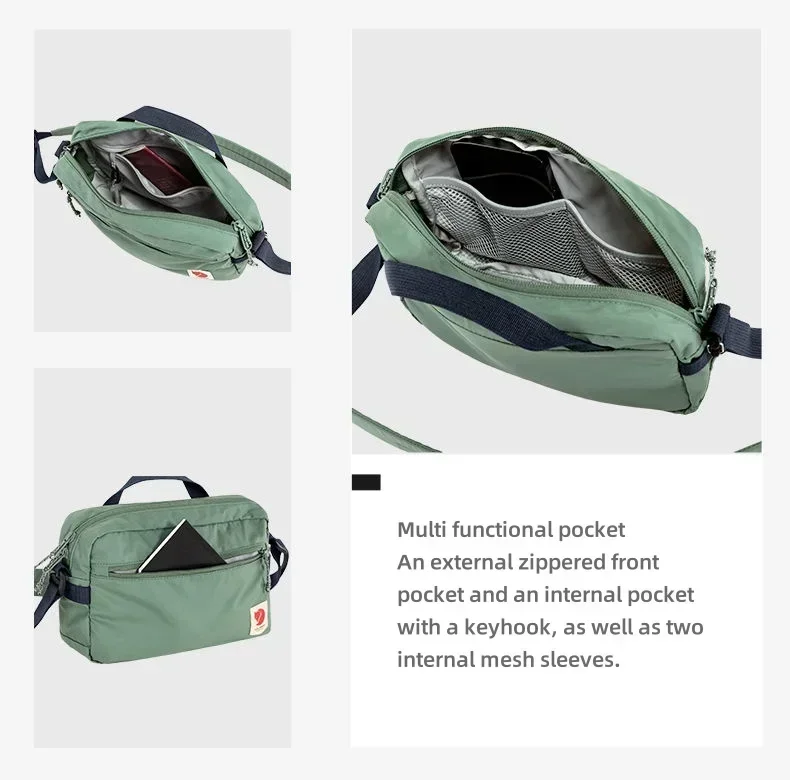 Fjallraven 2025 حقيبة كتف محمولة للاستخدام الخارجي مقاومة للماء لركوب الدراجات والرياضة واللياقة البدنية #4