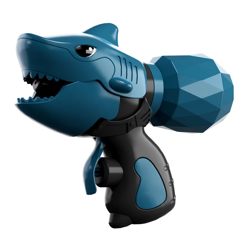 Nieuwe Schattige Dinosaurushaai Duwen Strand Outdoor Waterpistool Kinderspel Speelgoed Waterpistool Jongens En Meisjes Waterspeelgoed Mini Waterpistool