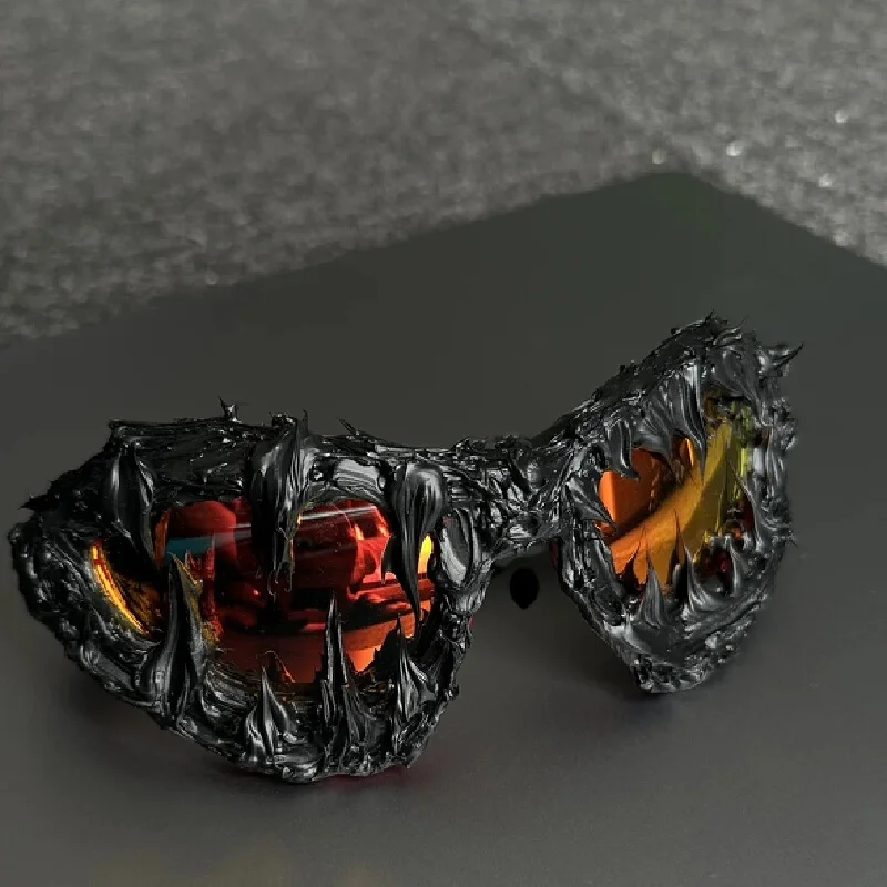 

In Stock New Drop Gel Sunglasses Venom Series Anime Movie Peripheral Derivatives Boy Birthday Gift Cool Glasses