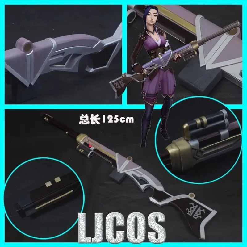 : Juego Prop Zapato Arcano Cosplay Disfraz Caitlyn Peluca El Sheriff De Piltover