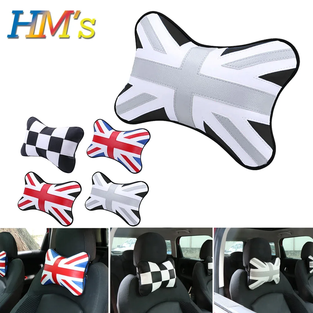 

Car Pillow Headrest Neck Rest Cushion Support Universal For Mini Cooper JCW R56 R50 F56 R53 F55 R60 R55 R52 R57 R58 R59 Clubman