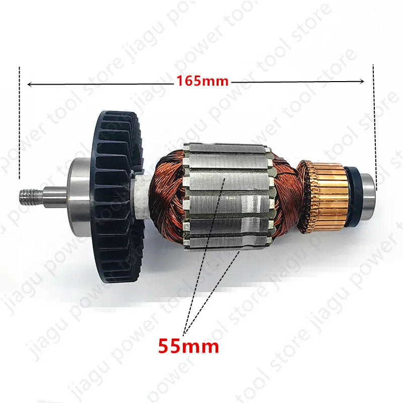 AC220-240V Rotor Anchor Armature for MAKITA UC3051A UC3551A UC4051A UC4551A 518167-5 517903-6