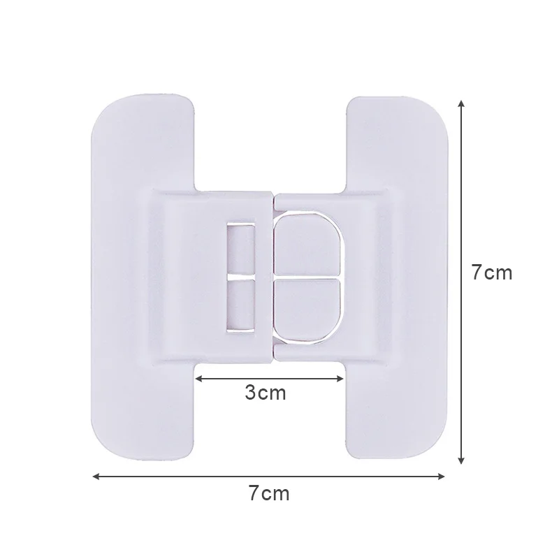 2Pcs/Lot Baby Safety Cabinet Locks Drawer Door Locks for Baby Child Infant Anti-Pinching Hand Security Protection Safety Buckle