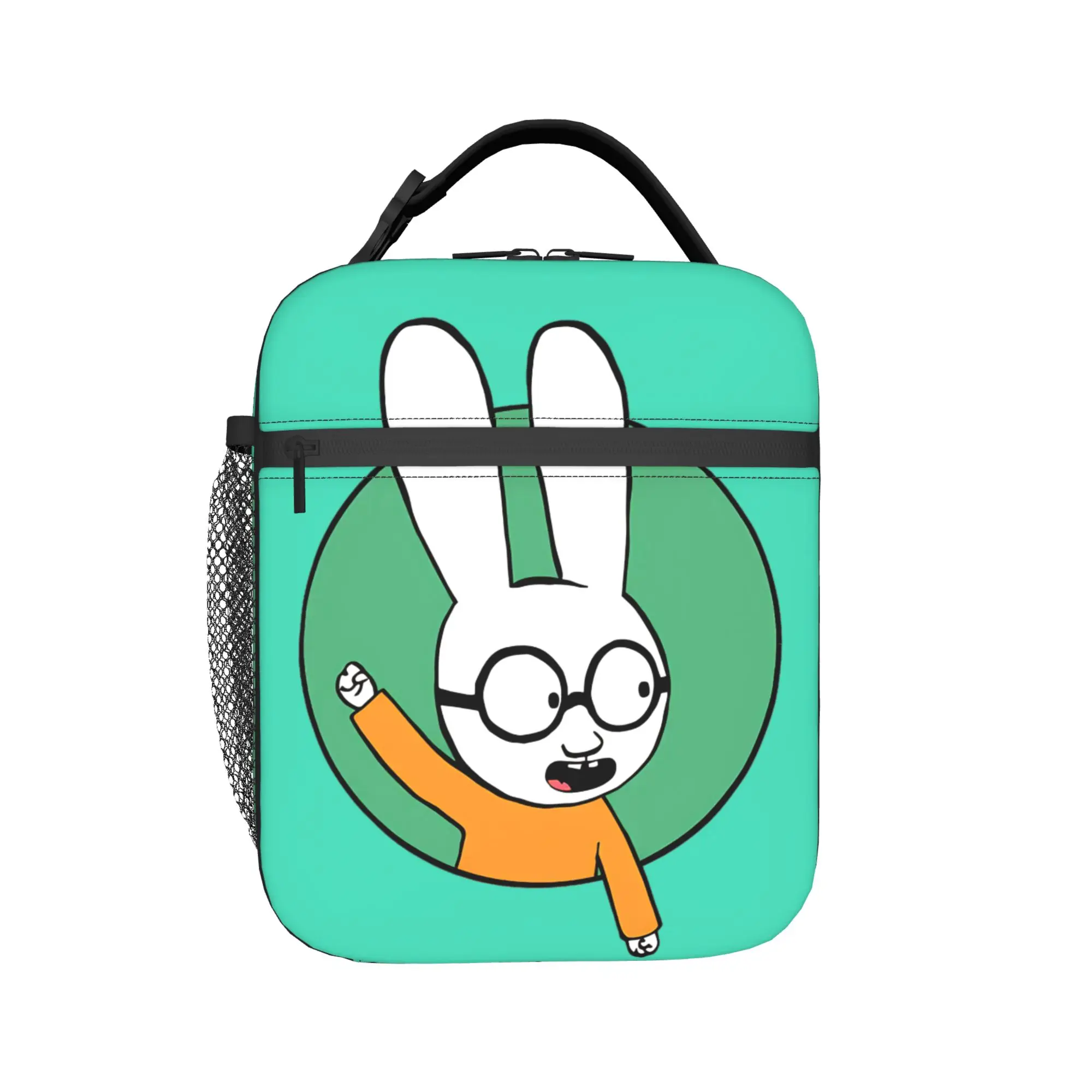 Simons Super Rabbit Ferdinand Insulated Lunch Bags Thermal Bag Reusable,Lunch Container  Leakproof Tote Lunch Box Bento Pouch