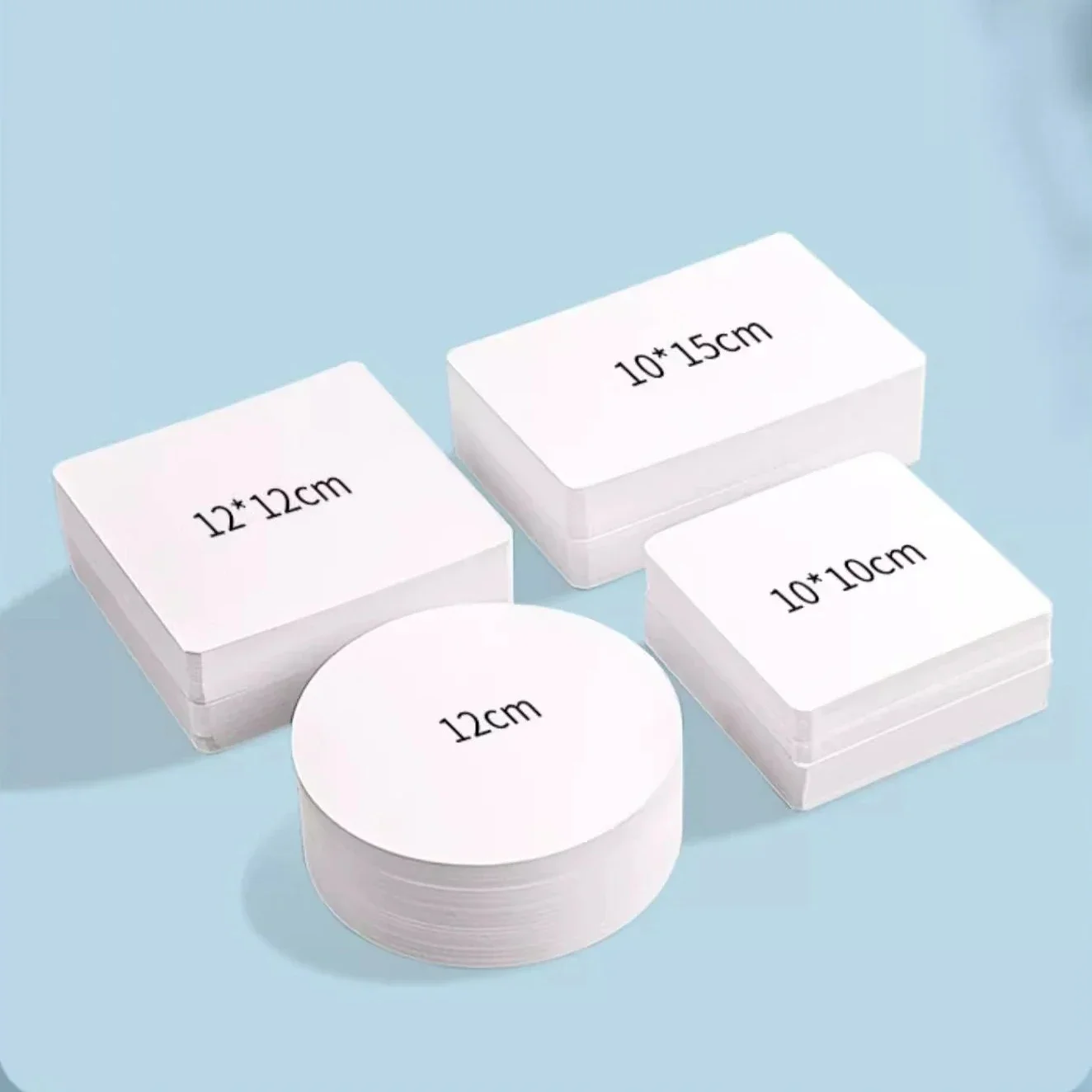 Square/Round Watercolor Paper 300g 25 Sheets Professional Water Color Drawing Paper Postcard for Painting Art School Supplies