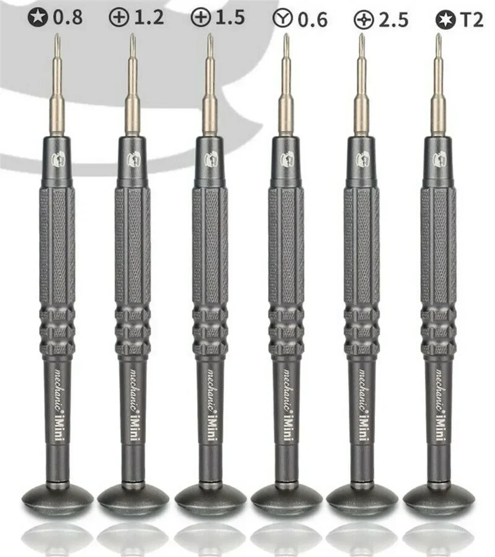 

6Pcs Mechanic IMini High Hardness Precision Screwdriver Set for Mobile/Laptop Phone Iphone Repair Manual Repair Tool