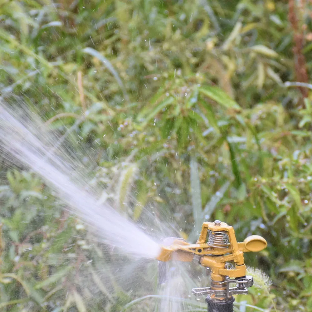 360 Degree Rotating Jet Sprinklers Metal Rocker Nozzles 1/2