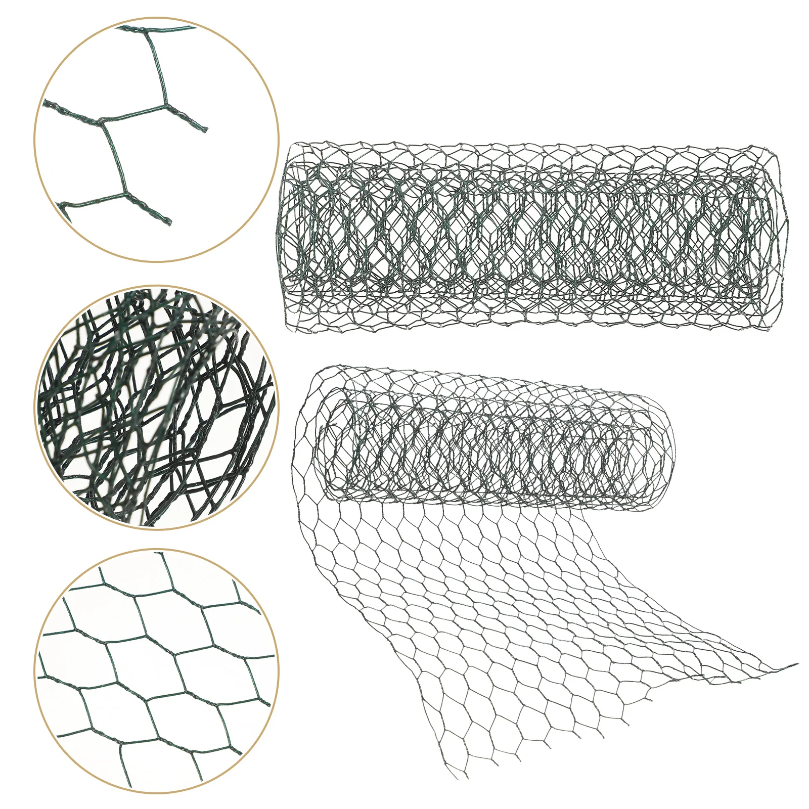

Flower Arrangement Chicken Wire Mesh Floral Barbed for Glower Netting Iron Supplies Crafts