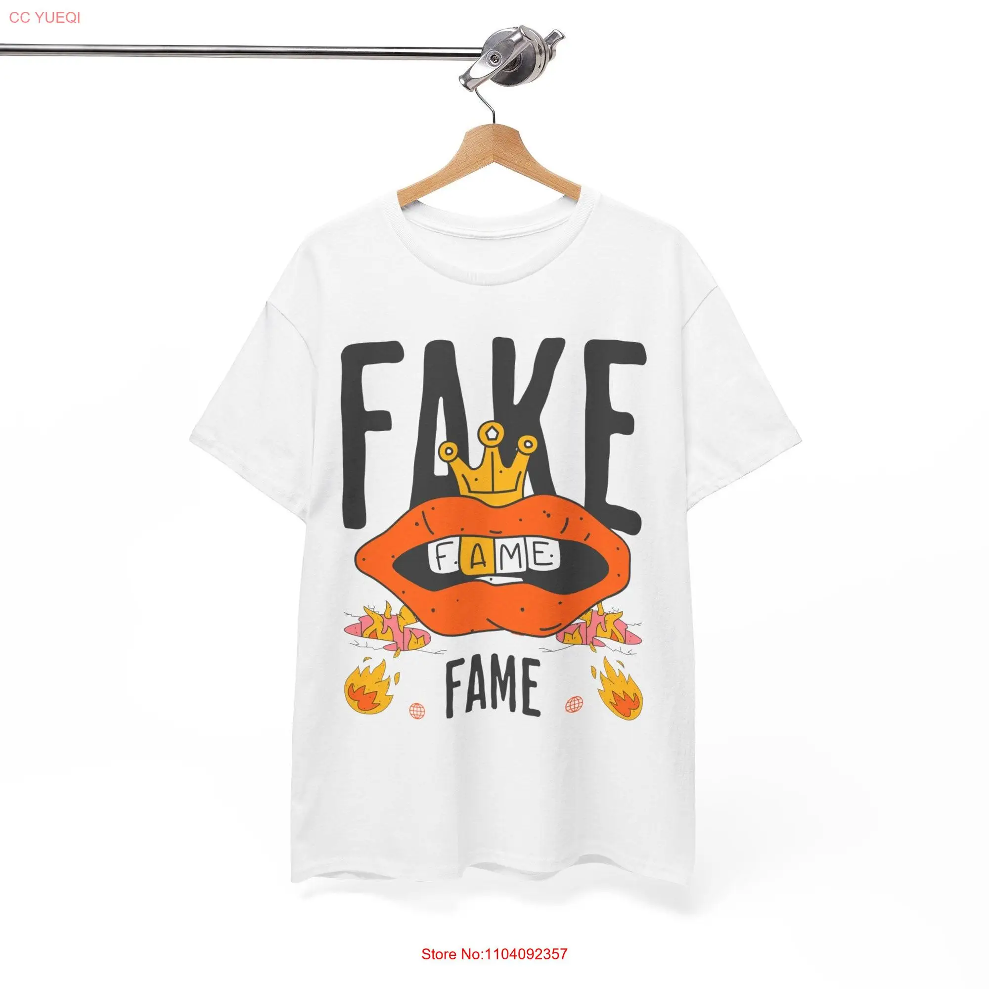 Fake Fun T Shirt Illusion of Joy Superficial Happiness Genuine Moments Expression long or short sleeves