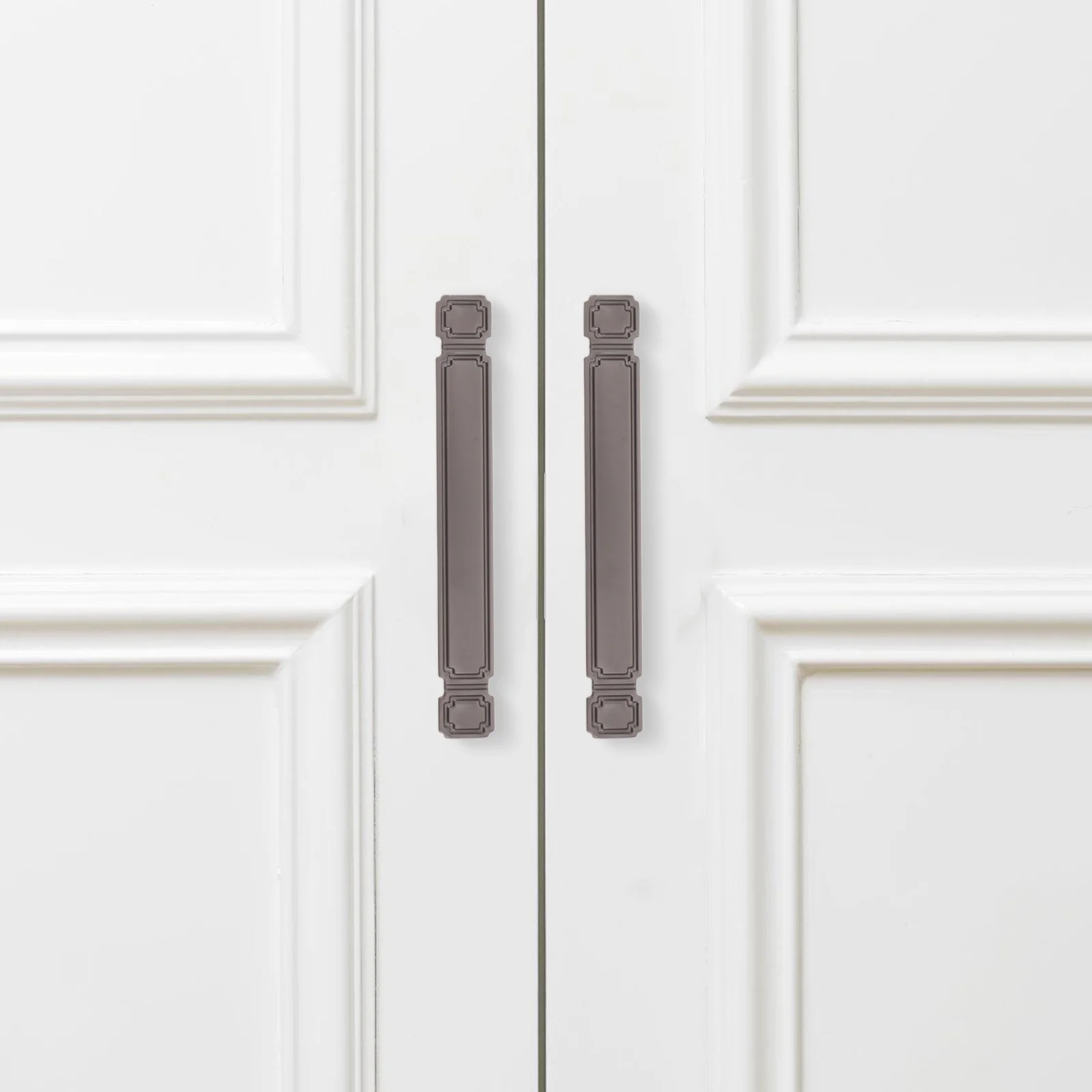 

2pcs Zinc Alloy Cabinet Handles Drawer Pulls Stylish Durable Furniture Hardware For Home Office Commercial Use Modern Wardrobe