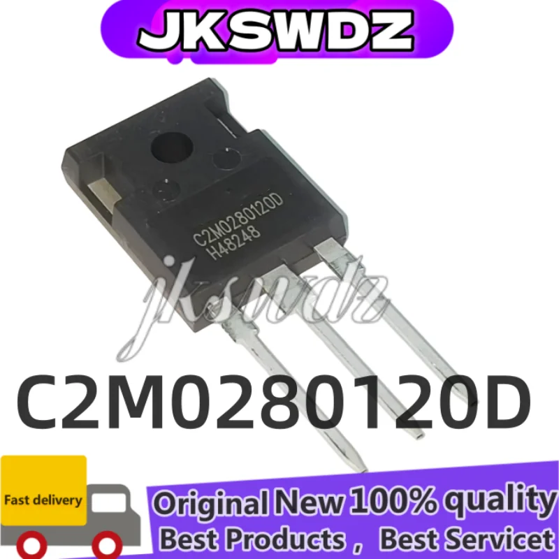 

5PCS NEW C2M0080120D C2M0280120D C2M0025120D C2M1000170D TO-247 Silicon carbide MOSFET