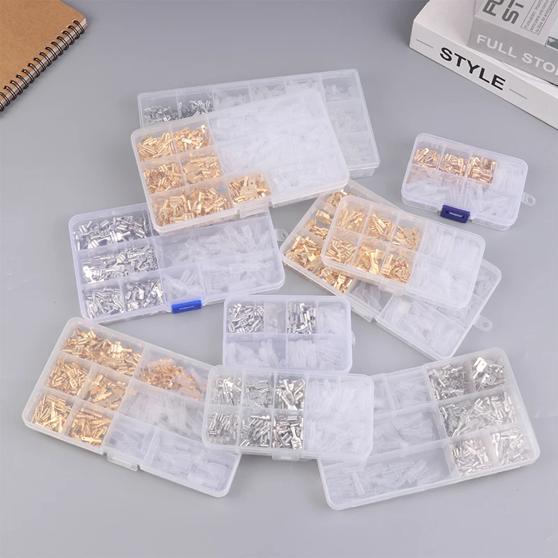 1 مجموعة الذهب/الفضة لرسو السفن محطة كابل العارية محطة الربيع إدراج غمد محطة الذكور والإناث زوج محطة