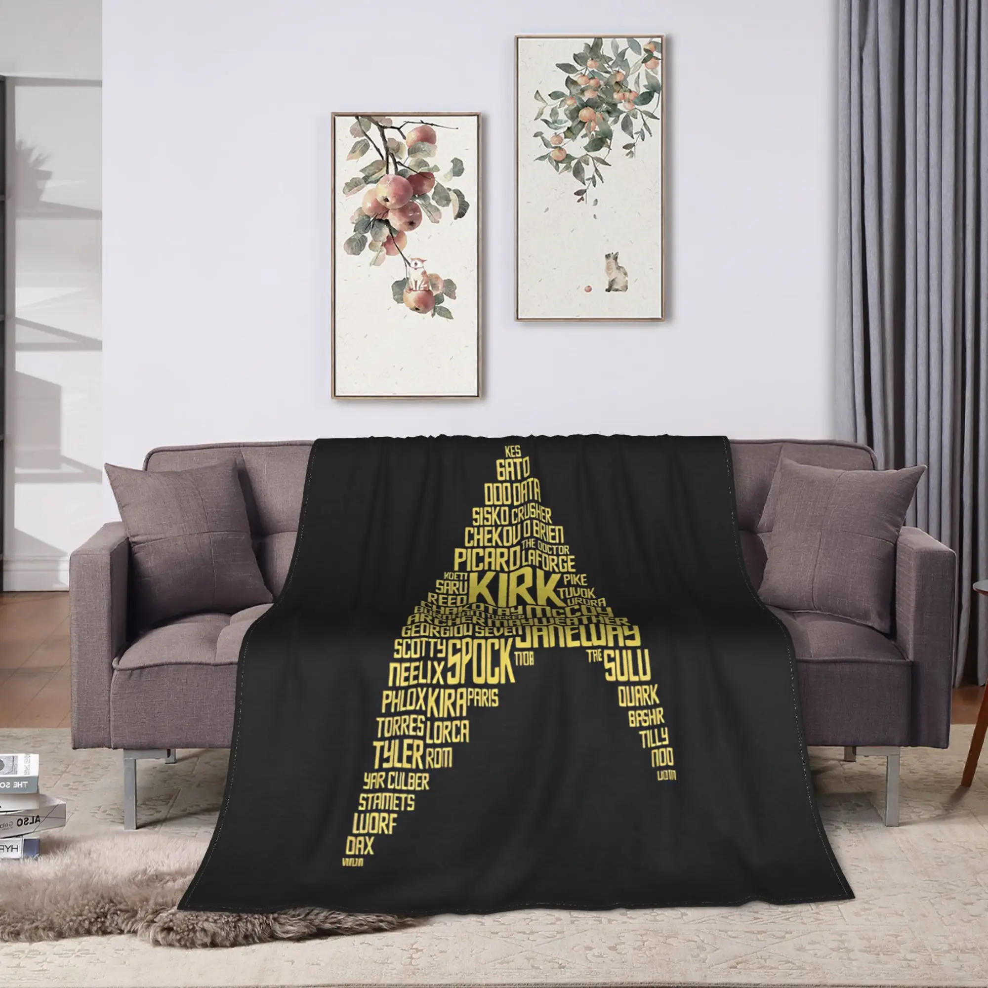 S-Star T-Trek Ship Movie  Super Soft Blankets  Camping Plush Bedding Throws Pattern Home Decor Flannel Bedspread Sofa Bed Cover