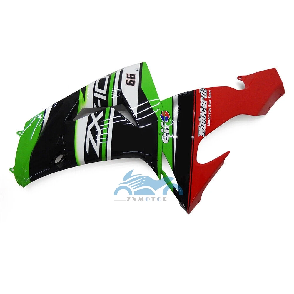 Fairings Kits Fit For Kawasaki Ninja ZX10R 2006 2007 ABS Customize Paint Green Black Injection Molding fairing zx10r 06 07