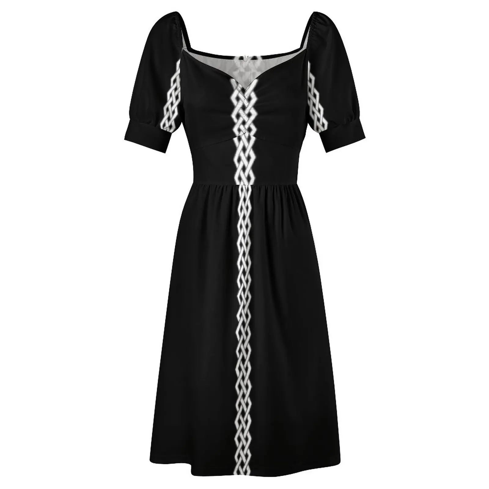 B&W Knot Sleeveless Dress Woman clothing elegant evening dresses for women 2024 summer dresses ladies 2024 Dress for girls