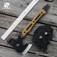 HX OUTDOORS Fire War Full Tang Camping Survival Touris Axe Hatchet Tactical  Multifunctional Hunting Tools Tomahawk Hammer