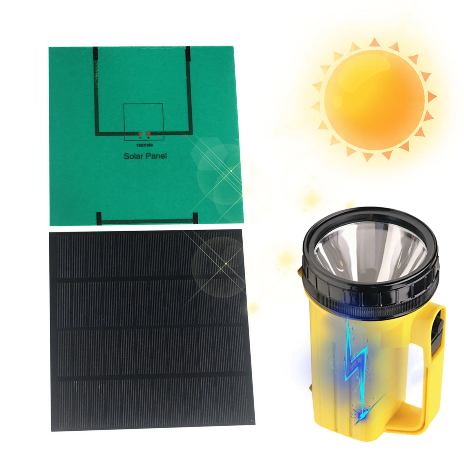 4.4W 12V 880mA Solar Panels Monocrystalline Silicon 4.4 Watt Solar Panel for RV Camping Automobile Battery Ship Aircraft