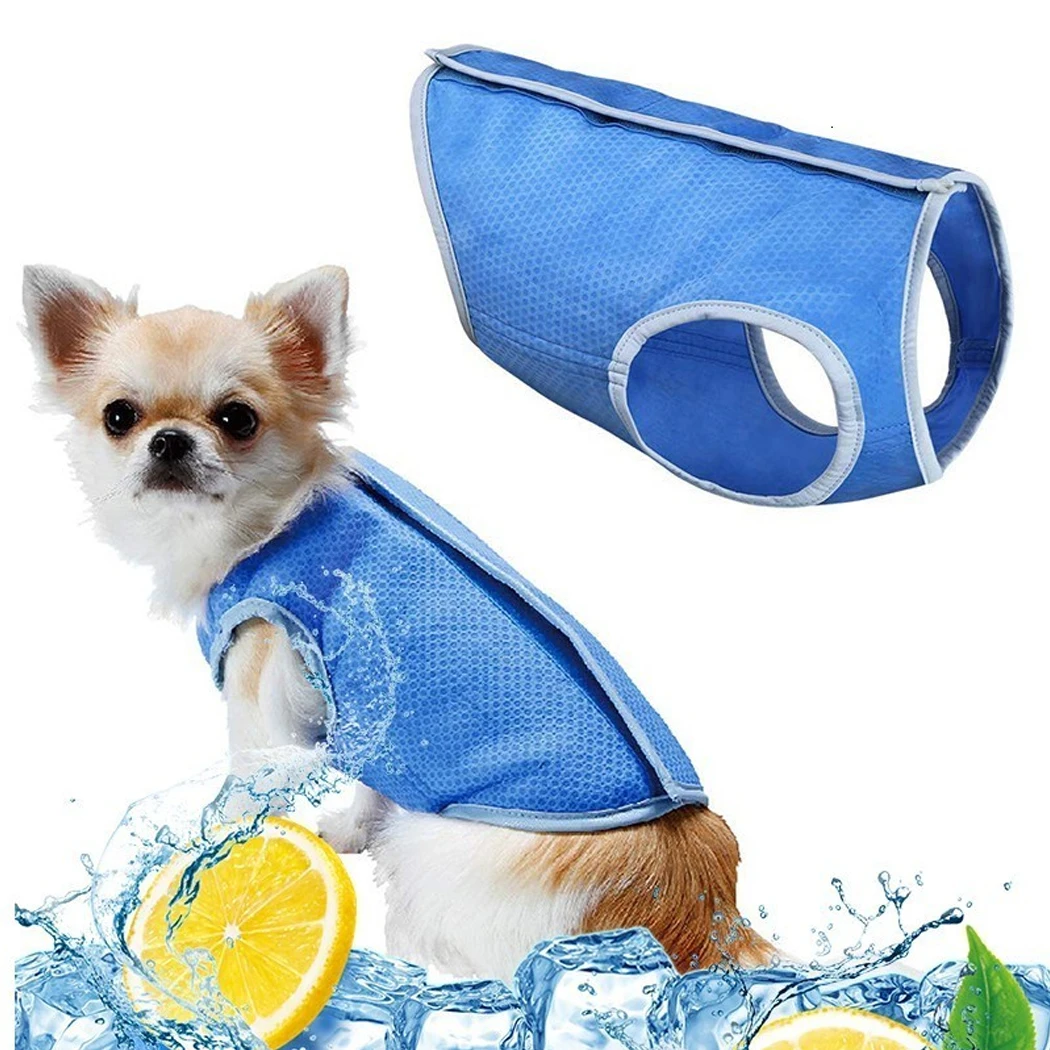 

Summer Cooling Vest - Ultimate Heat Relief for Dogs and Cats, Stylish Pet Apparel for Outdoor Activities, Breathable