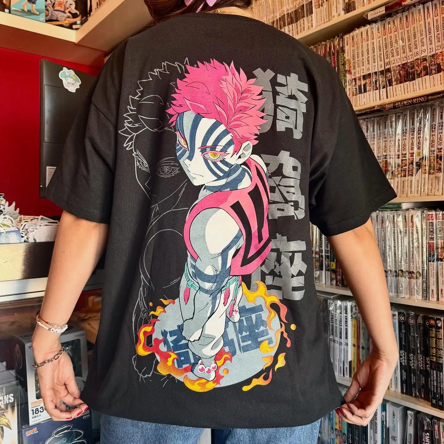 

Akaza Graphic T shirts Unisex Y2k Tops Gothic Streetwear Sweatshirt Harajuku Oversized Shirts for Women Anime Clothes