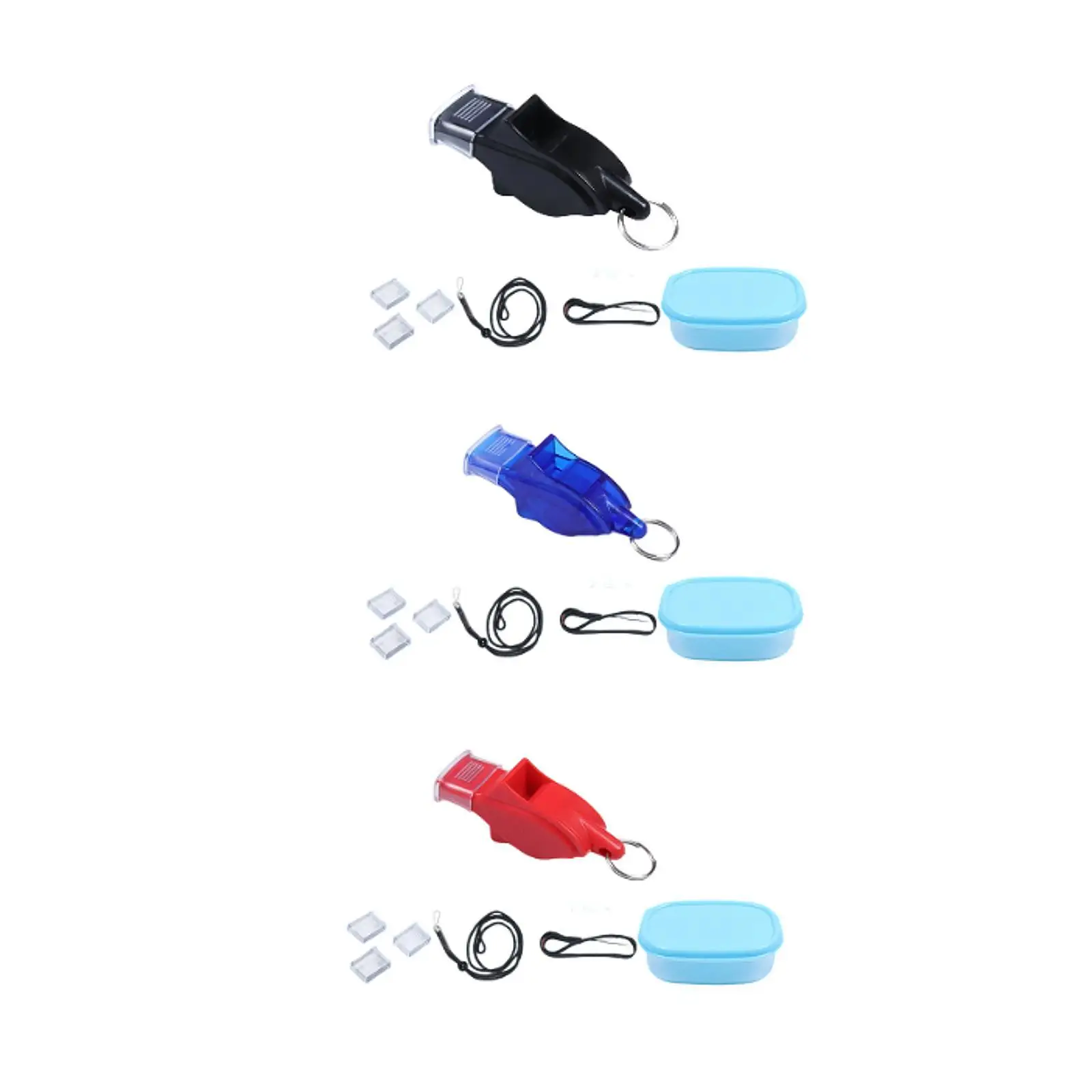 Sifflet de sport avec lanière, robuste et fort, sifflet d'entraînement au son clair pour les officiels, accessoires de football de loisirs en plein air