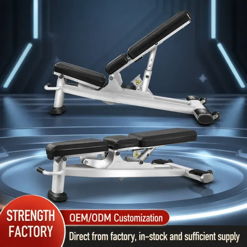 for Commercial Dumbbell Stool Professional Adjustable Bench Press Household Multifunctional Fitness Chair High-end