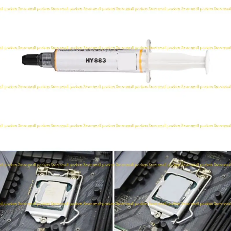 Pasta térmica R1WD para GPU CPU HY883 GRASA Silicona Compuesta Térmica Térmica