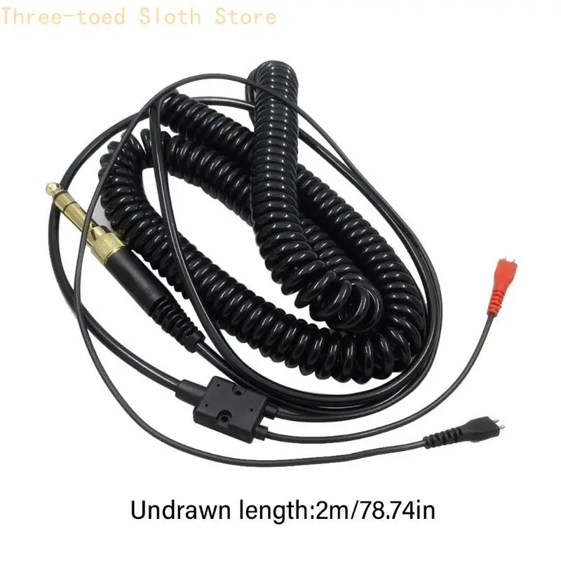Kabel-Eingangs-Audiogeräte für HD25 HD560 HD540 HD48 vergoldete Stecker voller geschichteter Steckerdrähte E74A – Detail 6