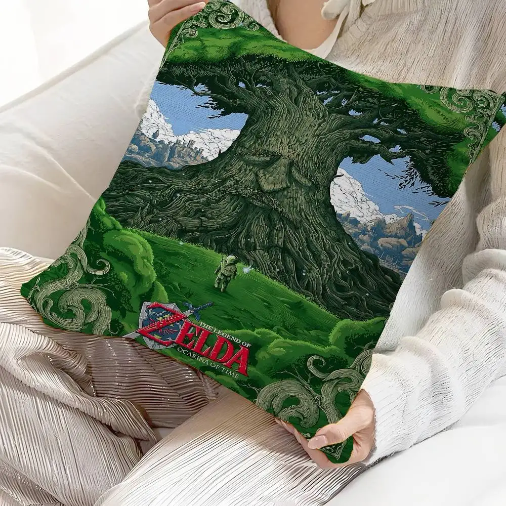 Legend Video Game Decorative Room Aesthetics Pillow Case Home Decor Bedroom Sofa Bed Couch Pillow Cover 45x45
