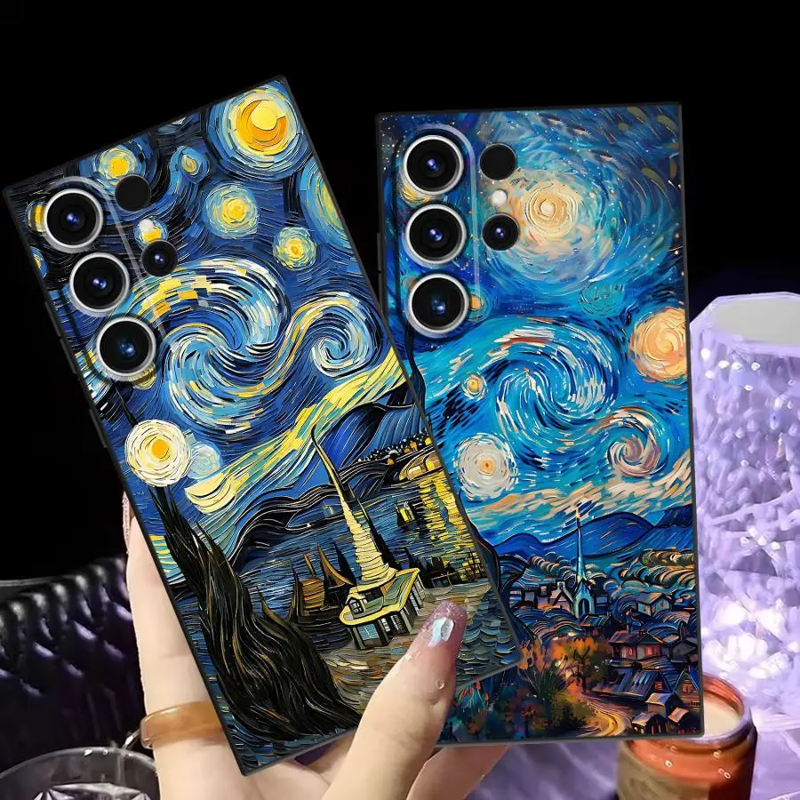 Чехол Van Gogh Sunflowers для Samsung Galaxy A51 A52 A33 A34 A35 A41 A24 A31 A16 A21s A12 A13 A72 A73 A14 A15 A54 A71 A22 A23