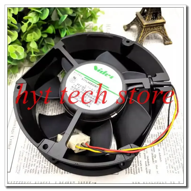 

1 шт. охлаждающего вентилятора X17L48BGM3-07, 48 В, 100% протестировано перед отправкой