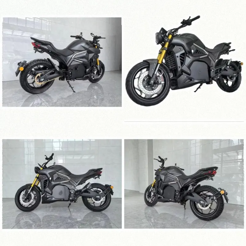Customized 3000W Motor Electric Off-Road Motorcycle Comfortable Driving 90km/h Maximum Speed 72V Lithium Motorbike