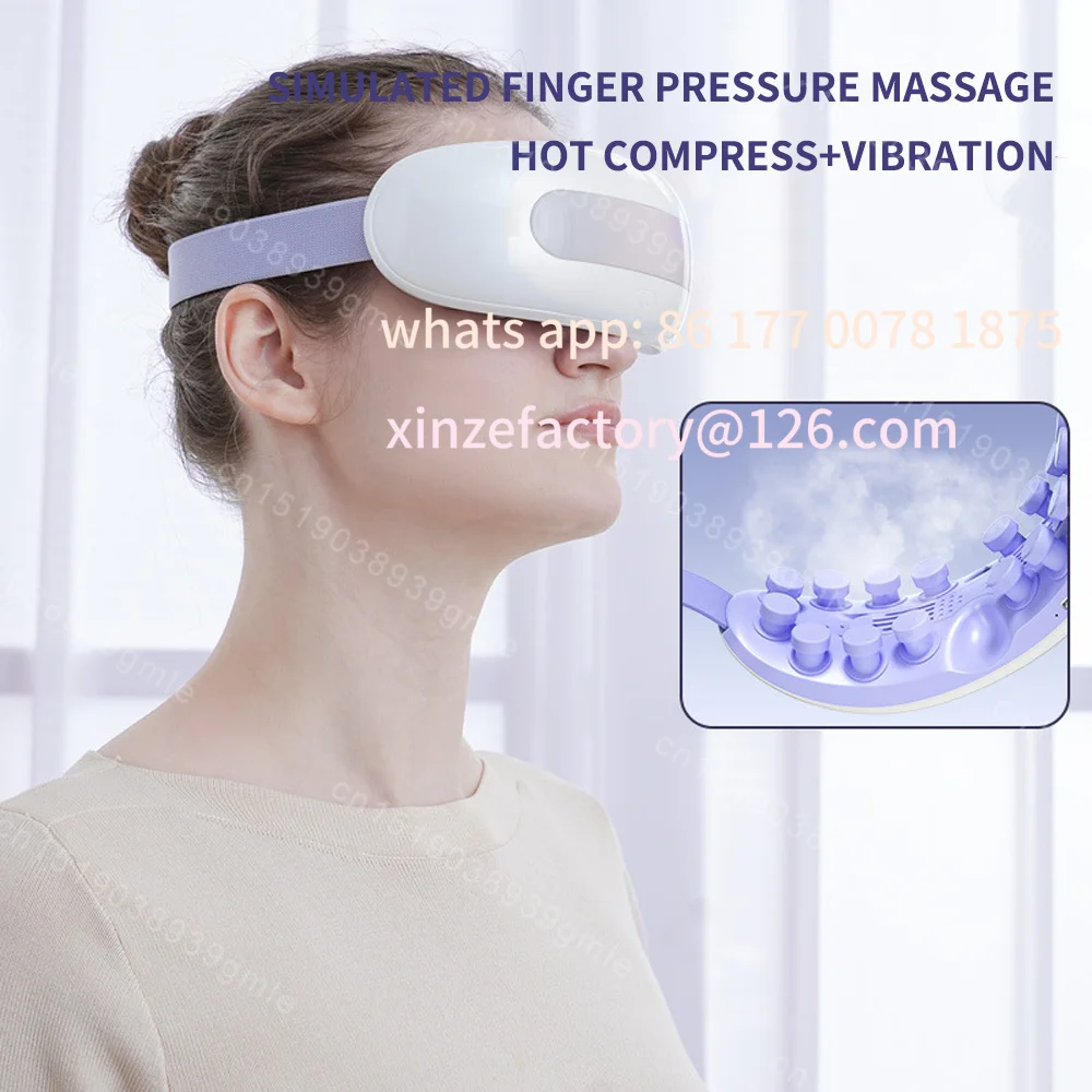 

Customizable Intelligent Eye Massage Device Steam Eye Massager Acupoint Eye Massager Kneading Massage Eyes Hot Compress Relieve