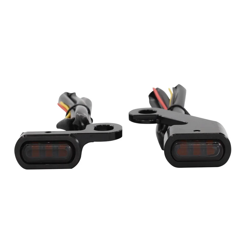 Motorcycle Mini LED Flashing Turn Signals Indicators Handle Grip Lamp For Harley Softail Touring 2009-2017 Softail 2015-20200 - Image 5