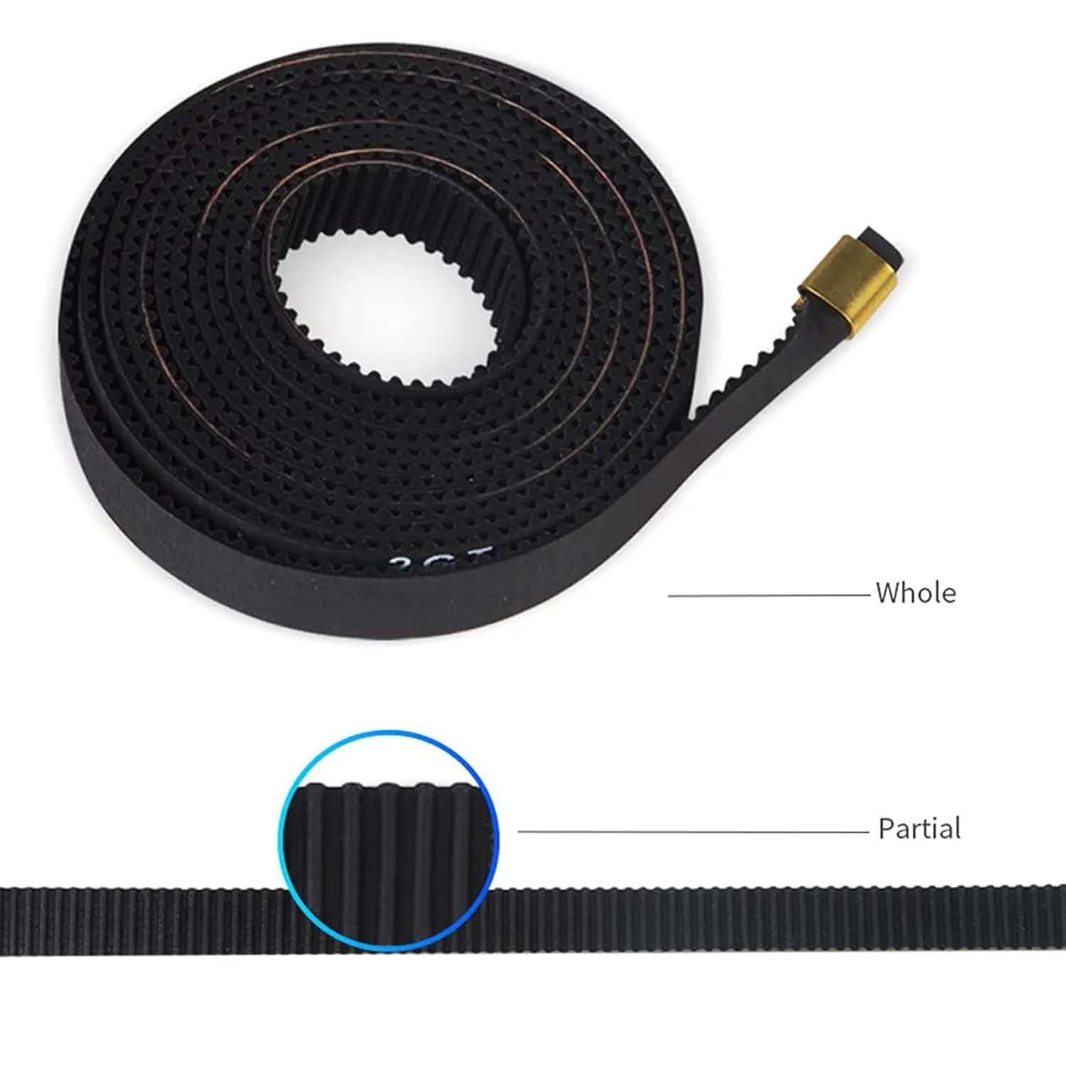 Creality Ender 3 V3 KE X+Y Axis Sync Belt Kit With Ring Timing Belt High Precision ReplacementPrinter Original Accessories - Image 3