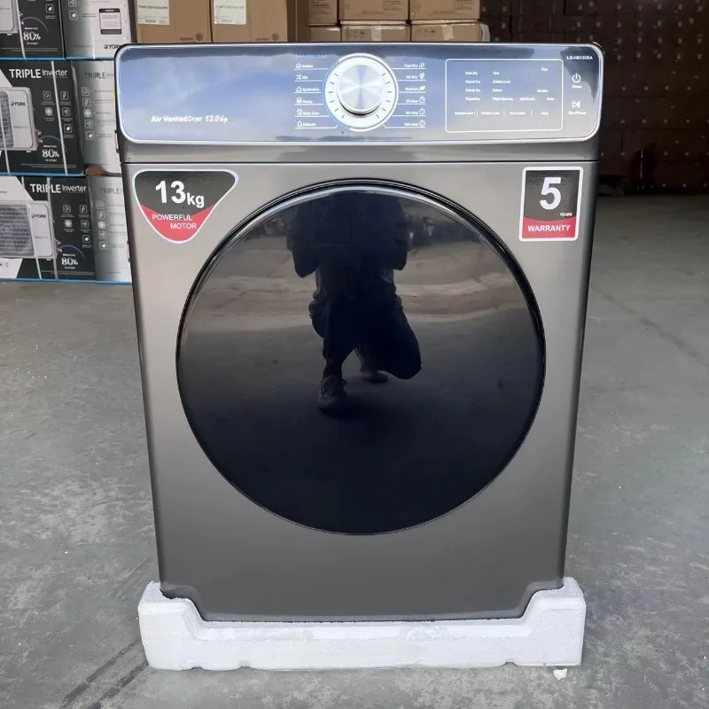 Manufacturer Household Clothes Drying Machine Front Loading Tumble Dry13kg Large Capacity Fully Automatic Rack Dryer 220v
