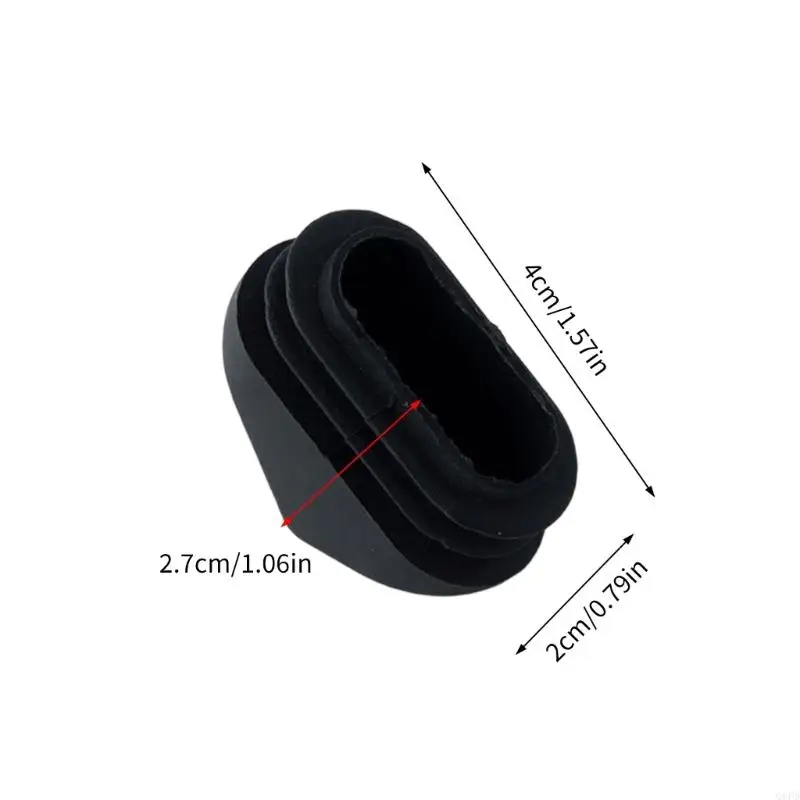   Pack of 100 Plastic Table Leg Cover Safe Even Edges Guards 40Mm for Children