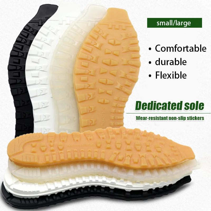 Rubber Shoes Soles Cover Repair Outsole DIY Anti Slip for Men Protector Cushion Replacement Flat Self-adhesive Pads Patch Women