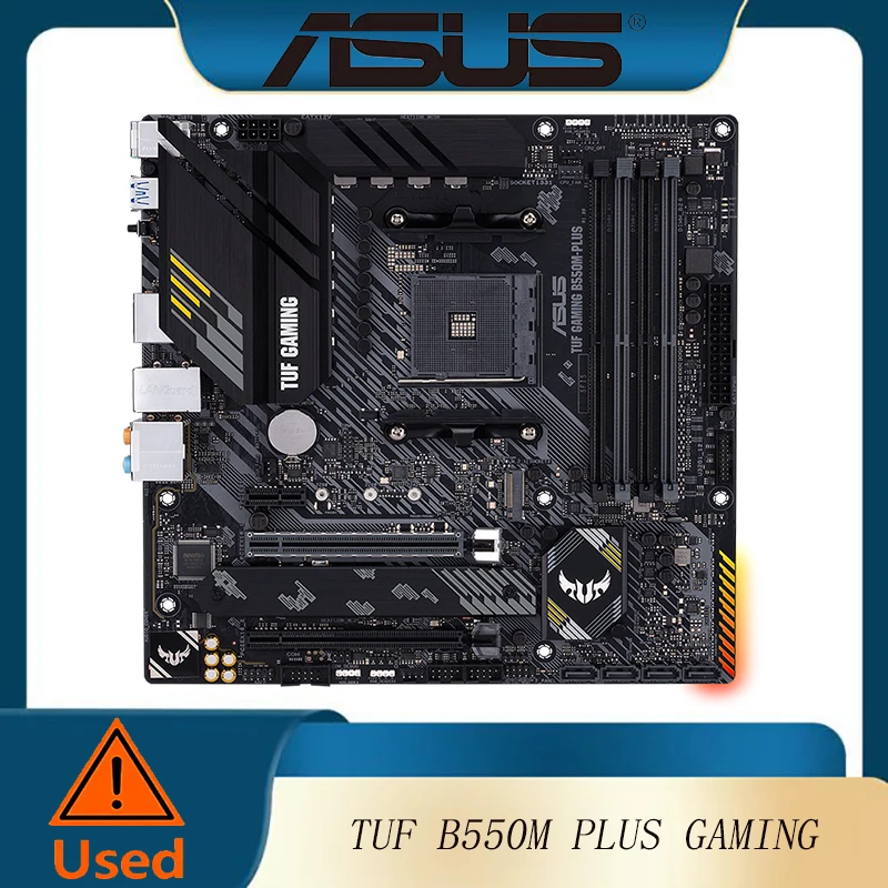 

Материнская плата TUF GAMING B550M-PLUS asus Socket AM4 DDR4 для AMD B550M B550, оригинальная материнская плата PCI-E 4,0 m.2 sata3