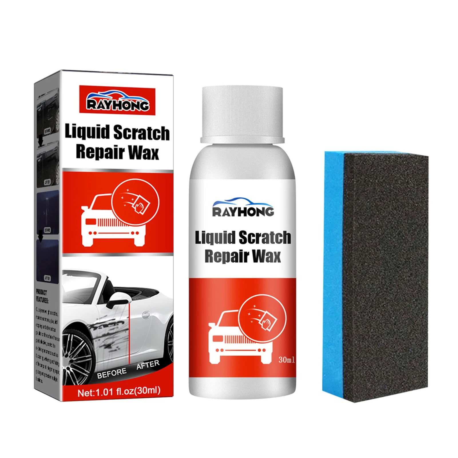

Car Scratch Remover Vehicle Paint Restoration Kit Scratch Remover Auto Maintenance Wax Polishing Grinding Paste Car Accessories