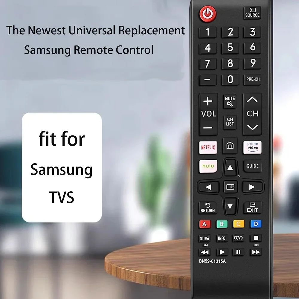 

YP for Samsung 4K Crystal UHD 6/7/8/9/TU-7000 Series Smart Home TV BN59-01315J BN59-01315E Remote Control BN59-01315A