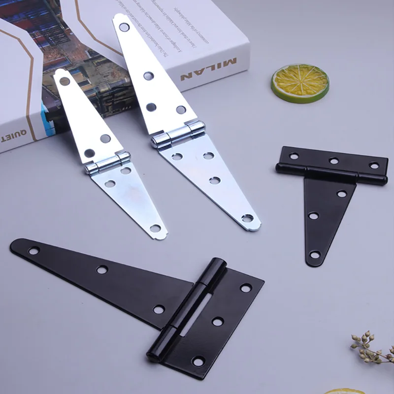 

Heavy Duty Triangular Hinge Truck Box T-Shaped Hinge Wooden Door Fence T-Shaped Hardware Door Window Hinge