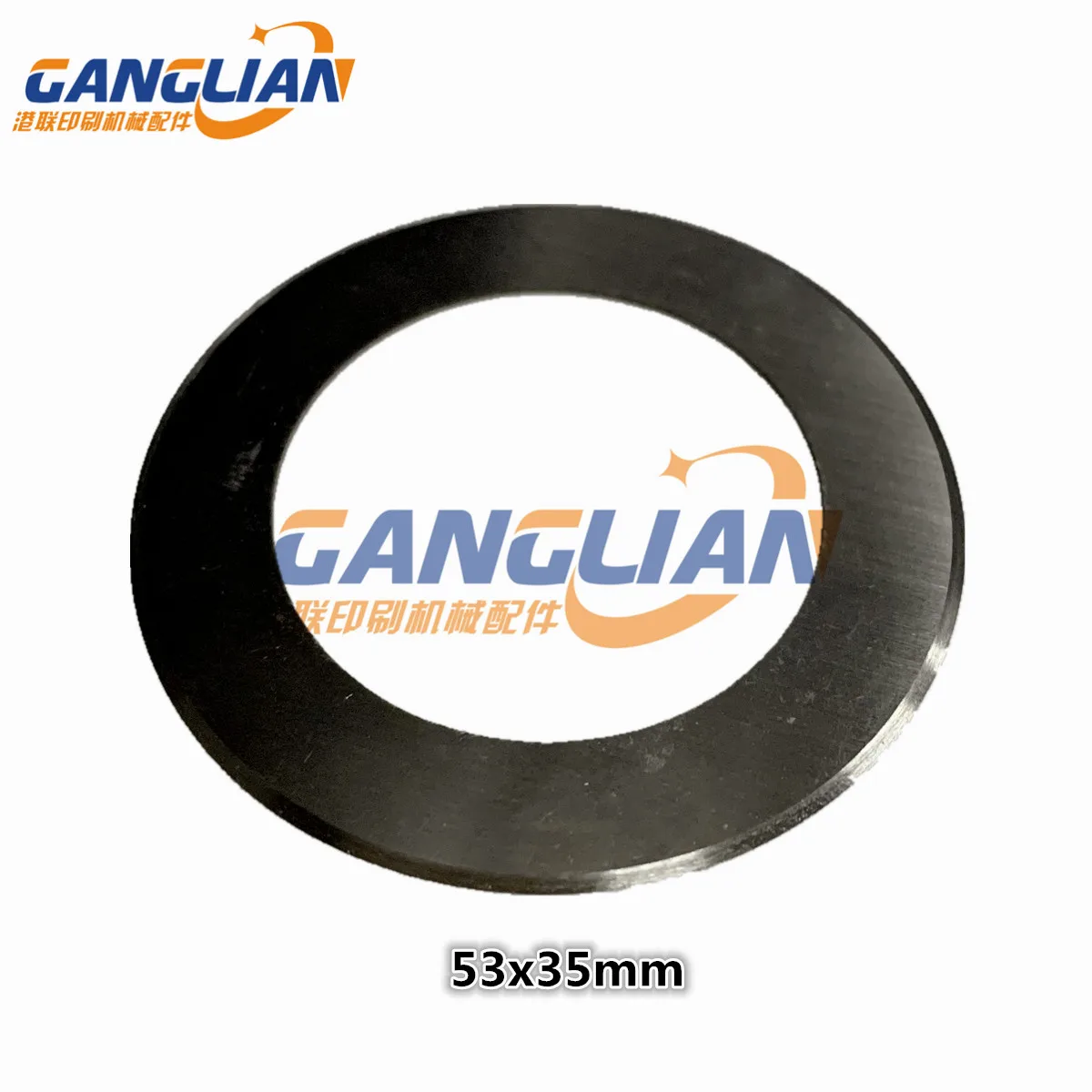 

10 Pieces Cutter Blade 53*35 Sheet Round Knife For Heidelberg Folding Stahl MBO Creasing Perforating Knife Printing Machine