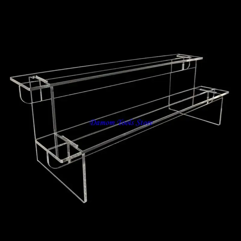 57BE ACRYLIL DISPLAY STAND RACK رف رف للأجسام الصغيرة.