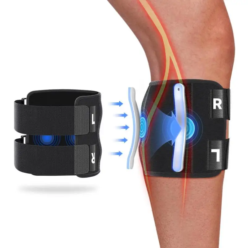 1PCS Sciatica Pain Relief Devices Adjustable Brace Sciatic Nerve Brace Dual Pressure Pads Targeted Compression