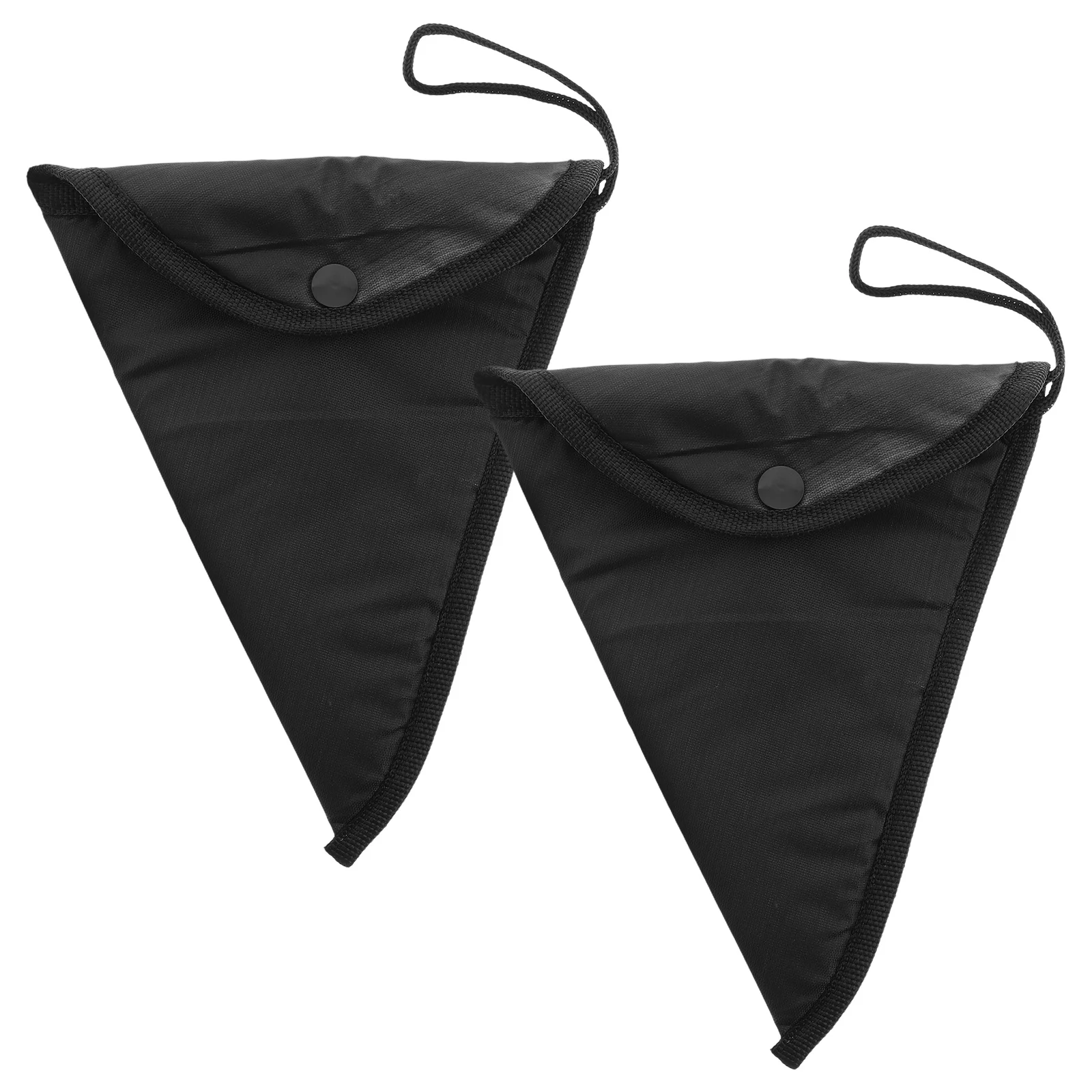 

2Pcs 12 Holes Ocarina Storage Pouch Protective Triangle Shape Portable Instrument Bag Carrying Case Travel Instrument Bag