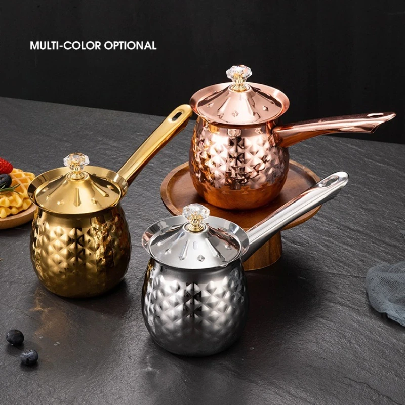 

600/400/200ml Milk Creamer Frothing Pitcher with Handle Stainless Steel Coffee Cup Jug Latte Espresso Steaming Cappuccino Cup