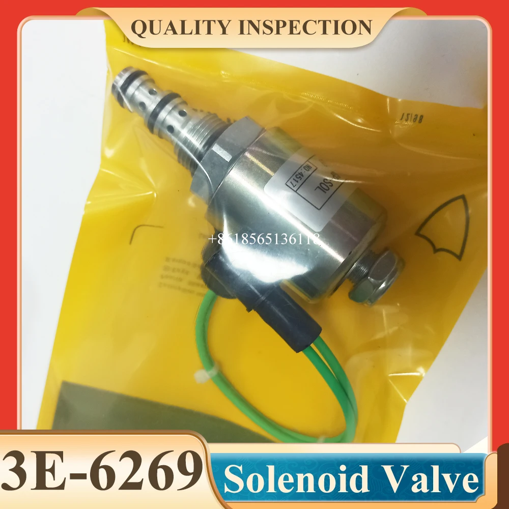 

3E-6269 3E6269 Fuel Stop Shutdown Solenoid Valve for 910E 910F 918F 928G 924G Wheel Loader Engine Spare Parts