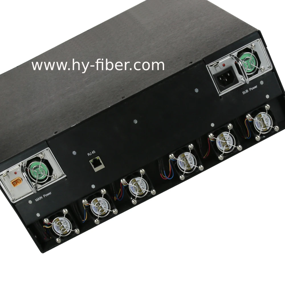 Imagem -06 - Amplificador Óptico Catv com Wdm Dual Power Gpon Amplificador de Fibra Doped-érbio Edfa 64x13dbm 1550nm